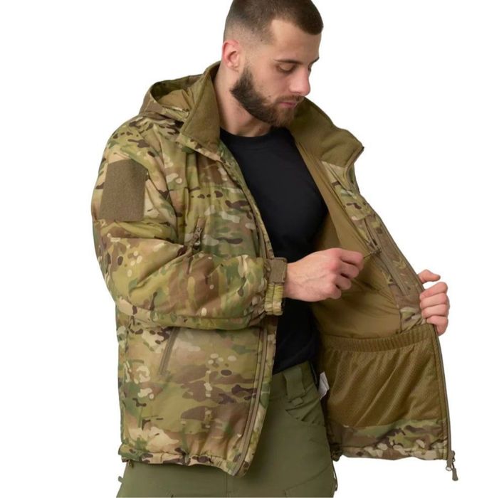 Куртка зимова Helikon Level 7 Climashield Apex, Multicam