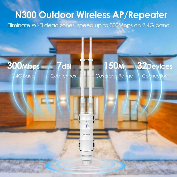Wavlink AC300 / 300M wzmacniacz WI-FI / REAPATER / ACCESS POINT