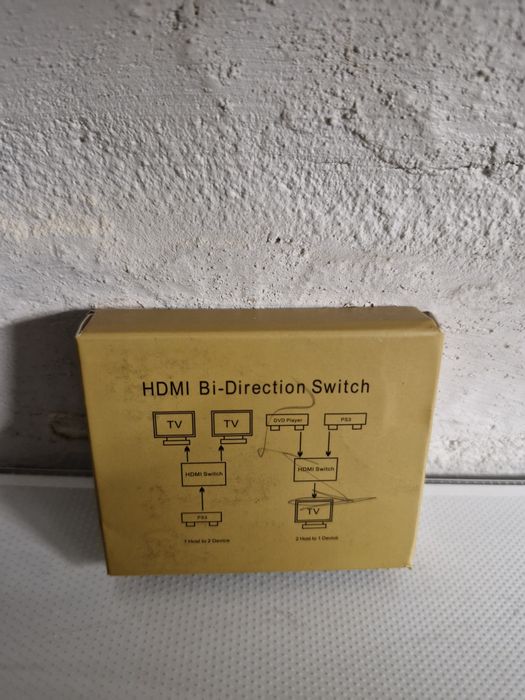Przełącznik HDMI bi-direction 2w1 / 1w2 – nowy