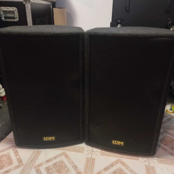 Kolumny LDM PLP-515 + pokrowce, szanowane, w dobrym stanie.