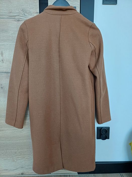 Sinsay płaszcz camel rozm XS