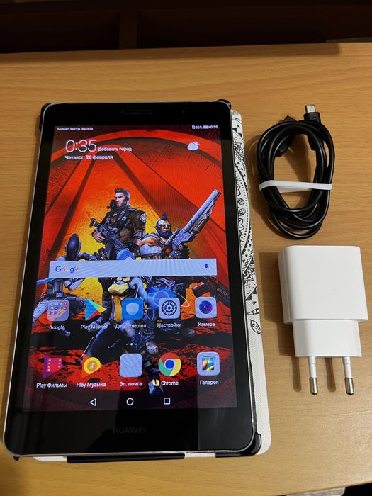 Huawei MediaPad T3 + 2 чохли! В гарному стані для дітей та дорослих