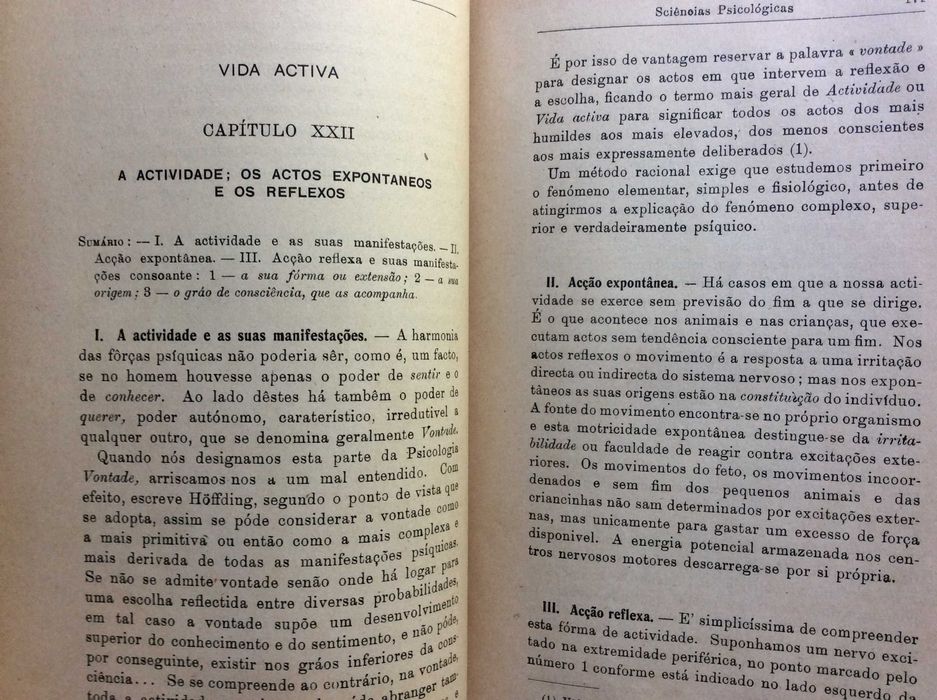 Filosofia elementar. Por Mendes dos Remédios,  1916. Raro