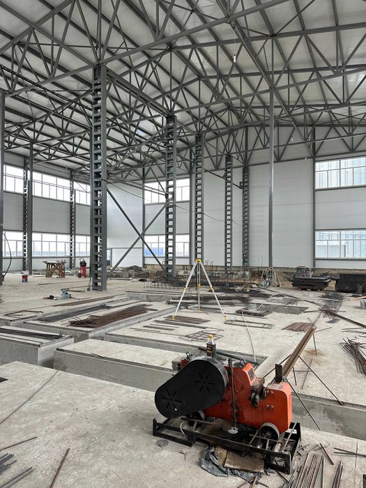 Монолітні роботи , Промислове будівництво, Бетонні роботи, Генпідряд