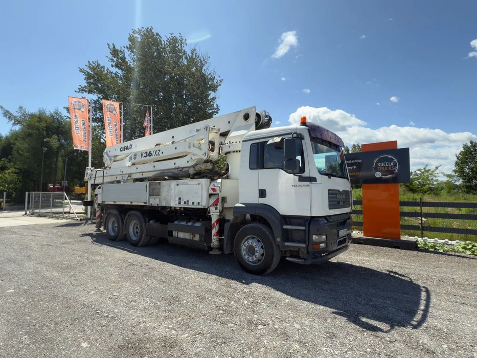 MAN TGA 33.430  POMPA CIFA 36M 2007r. MAN TGA 33.430 SUPER Stan!!!