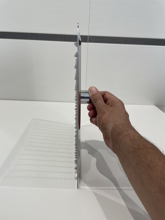 Cabeça de duche 25 cm quadrado slim