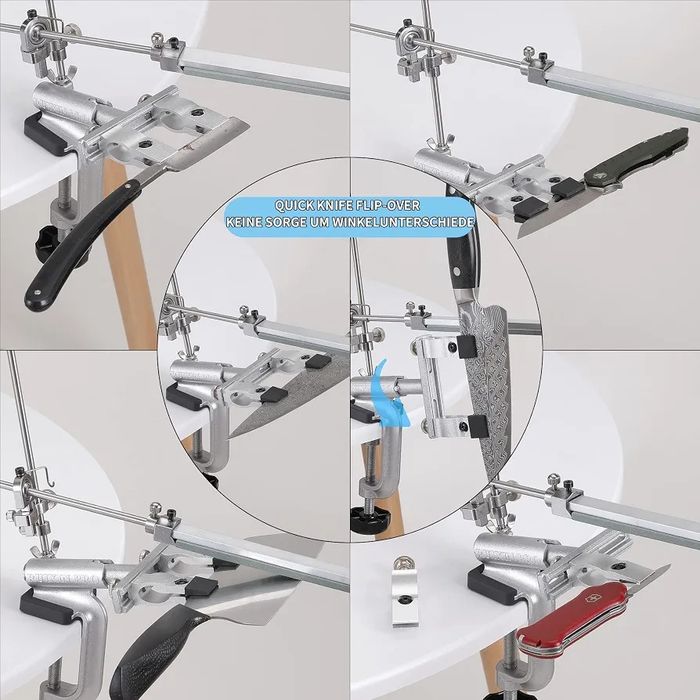 RUIXIN PRO   RX-009 profesjonalny system ostrzenia noży, obracany o 360