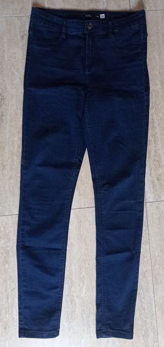 Spodnie jeans skinny  mid waist Sinsay rozmiar 38 M