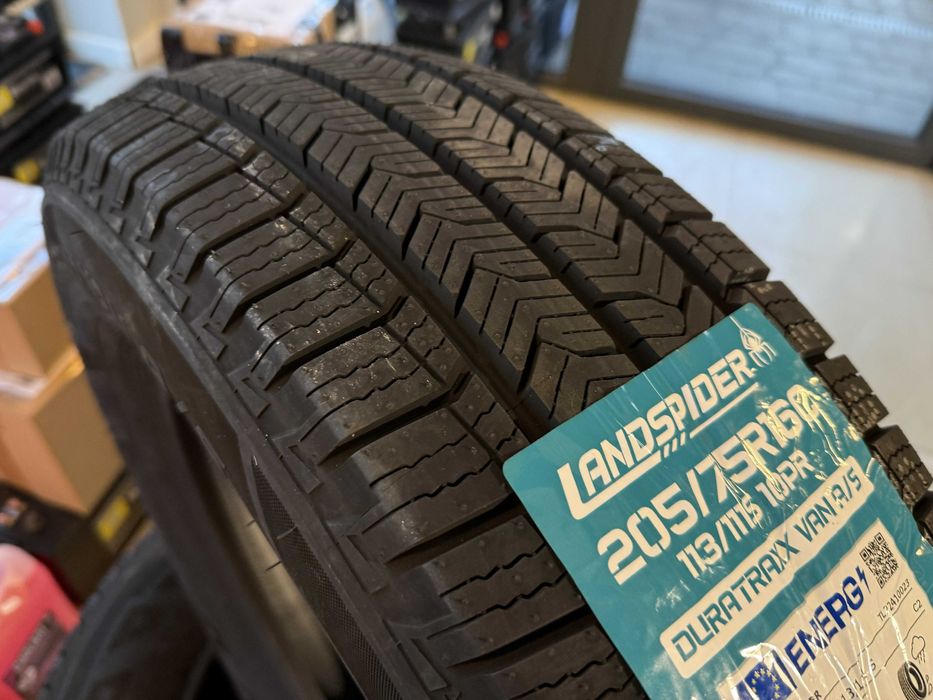 NOWE Opony wielosezonowe całoroczne LANDSPIDER 205/75R16C 113S DURATRA