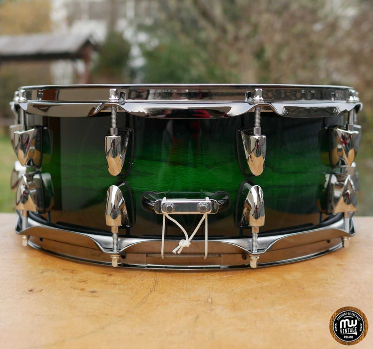 ‼️ Werbel Yamaha Live Custom 14” x 5,5” Emerald Shadow Sunburst ‼️