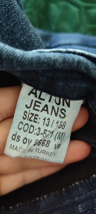 Джинси утеплені для хлопчика, 10-13 років, зріст 154-164