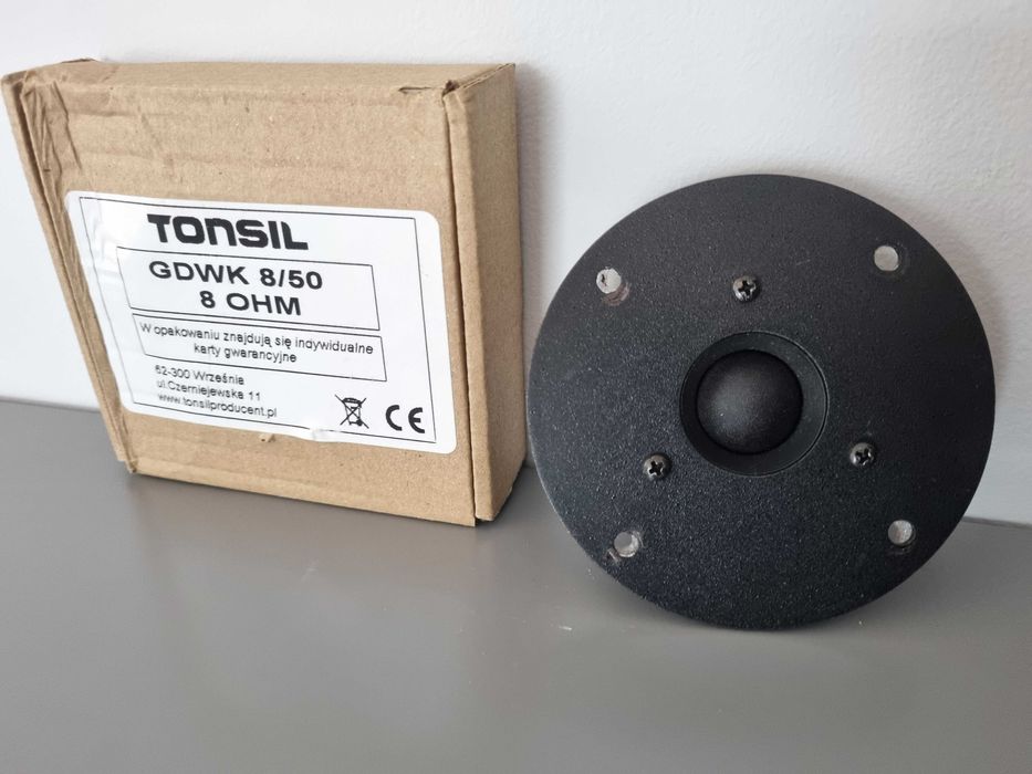 Głośnik TONSIL GDWK 8/50 8 ohm 100% sprawny, praktycznie nie używany