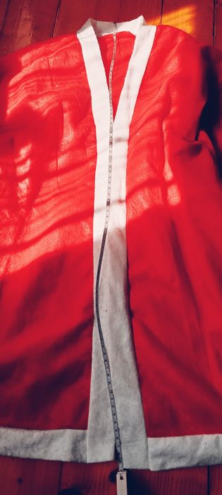 Płacz Świętego Mikołaja strój narzuta święta święty Mikołaj na bal