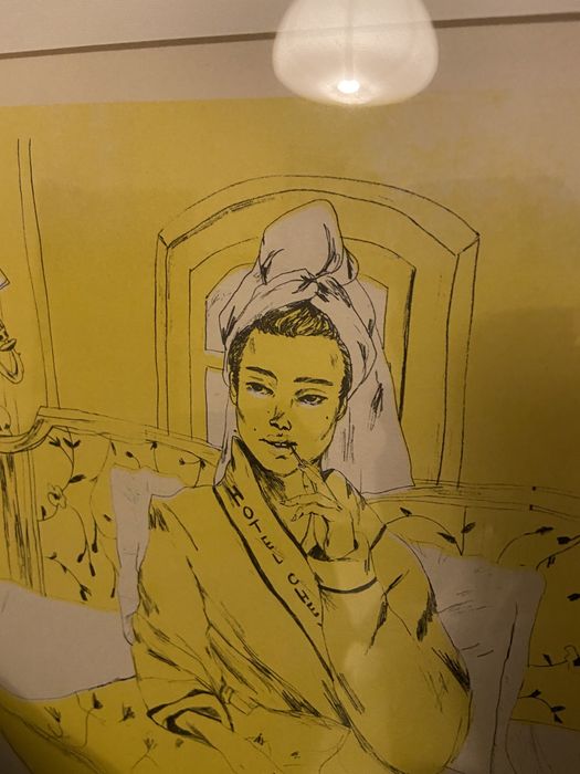 Quadro emoldurado Laura Castelló