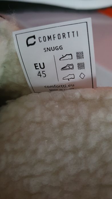 Śniegowce męskie markowe czarne rozmiar 45 / długości wkładki 28.5 cm