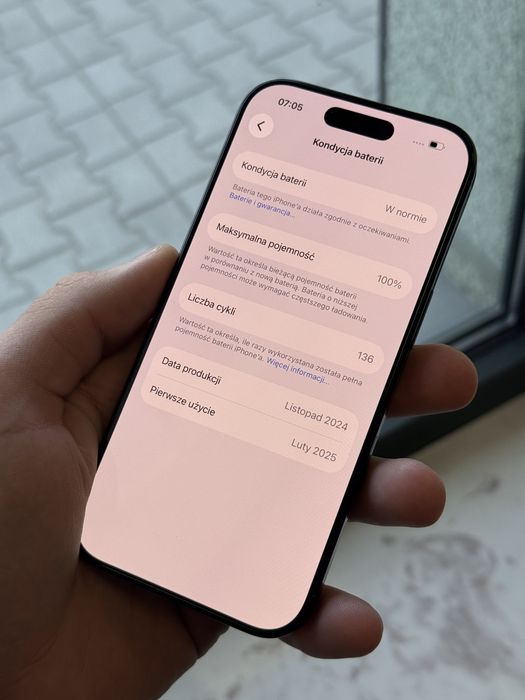 RATY 0% iPhone 16 Pro 256GB BATERIA 100% GWARANCJA 12 miesiecy!!!