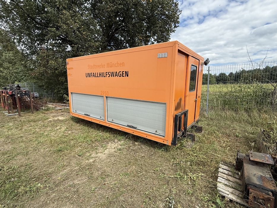 Kontener zabudowa warsztat