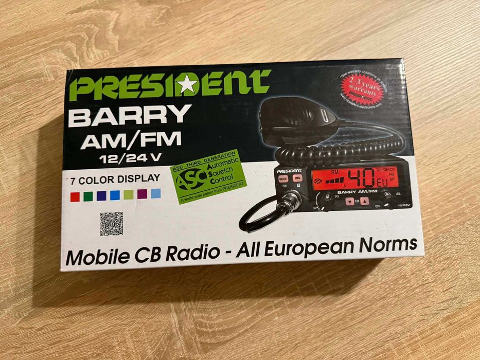 CB Radio President Barry AM/FM