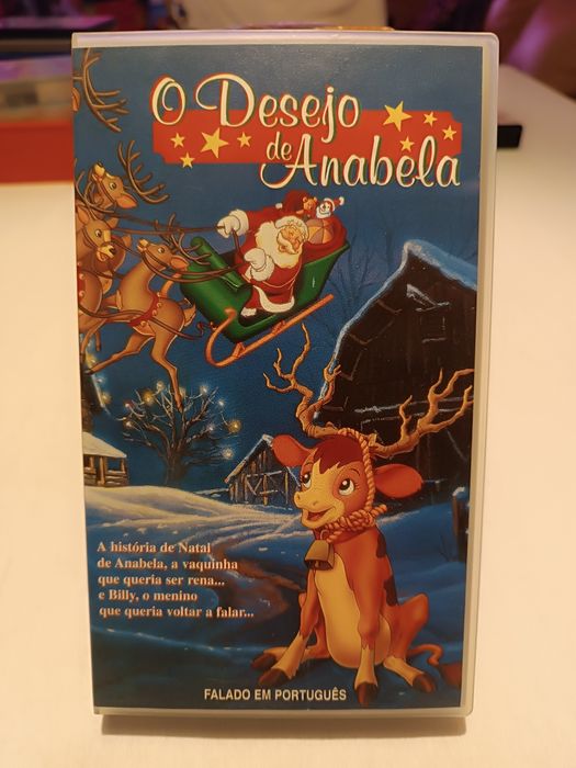 O desejo de Anabela. Filme VHS