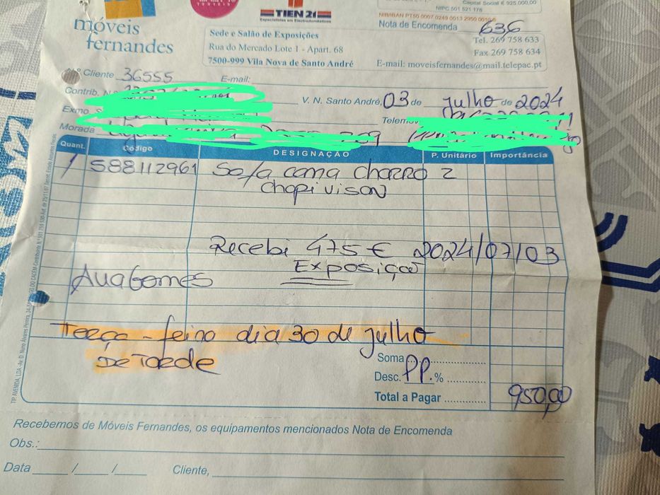 Sofá cama 2 lugares