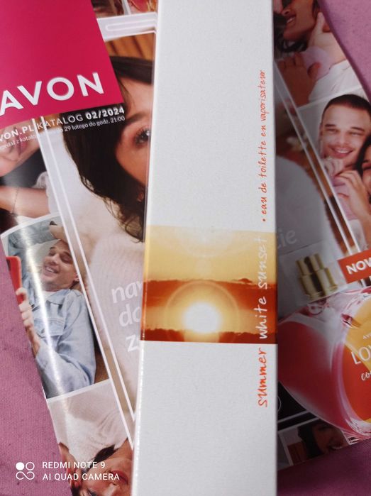 Woda toaletowa od Avon.