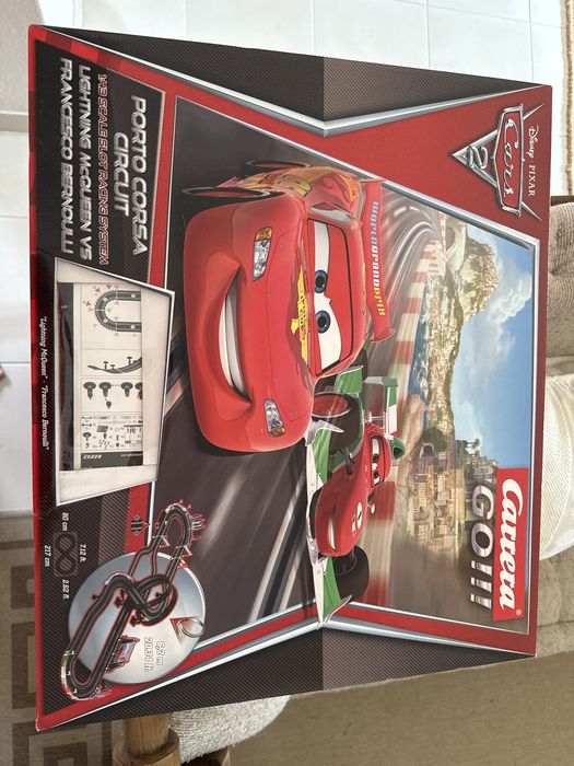 Pista Carros Faisca Mcqueen Telecomandados