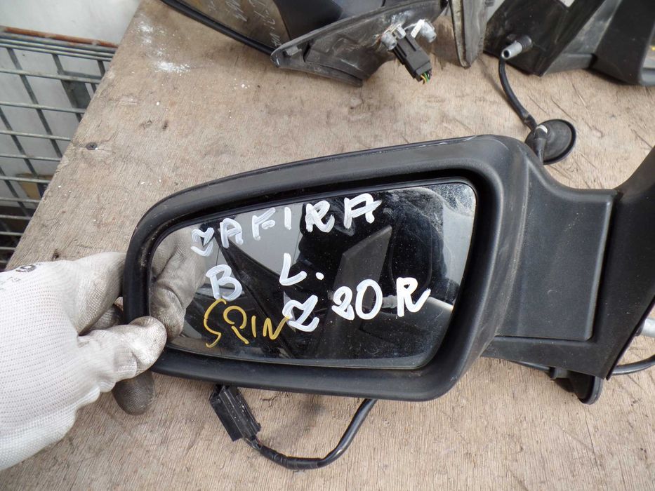 Mar6 Lusterko lewe kierowcy opel zafira B Z20R 5pin wysyłka