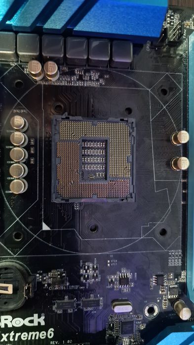 Motherboard Asrock Z97 Extreme 6 - Apenas Chip Socket Danificado