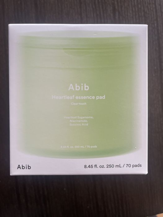 Abib heartleaf essence pad