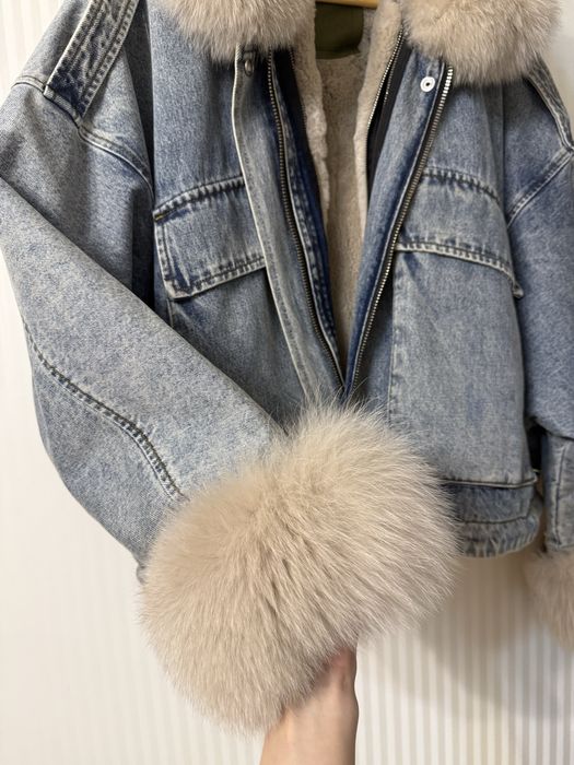 Куртка з натуральним хутром