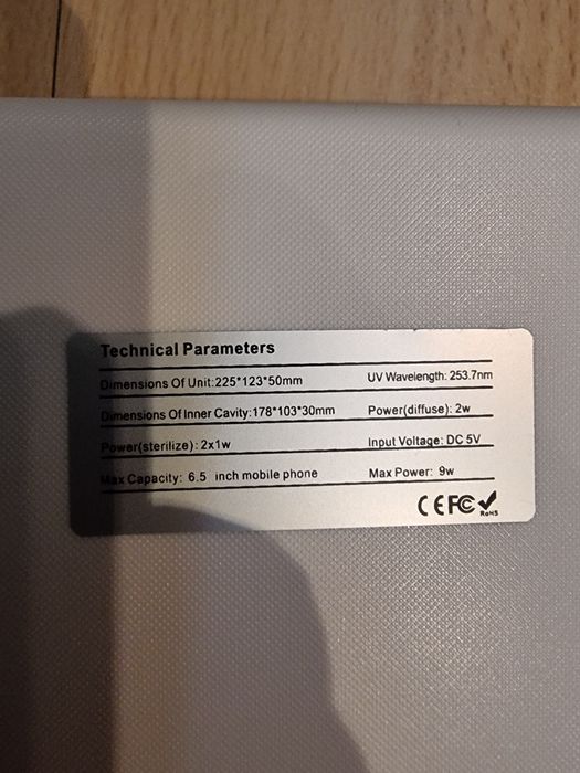 Sterylizator -UV z funkcją aromaterapi