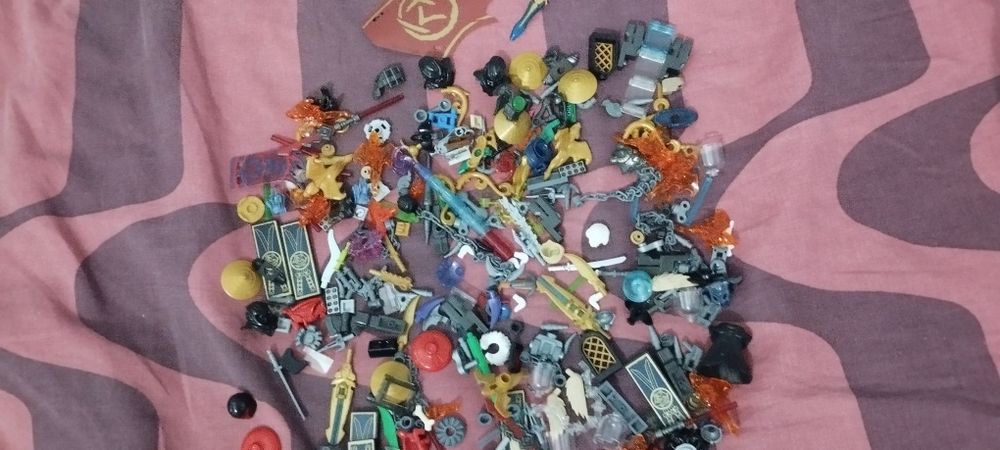 Lego akcesoria do figurek