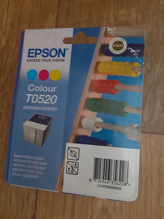 Продам новый, цветной картридж на EPSON TO 520