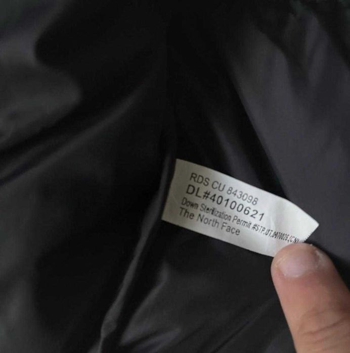 The north face 700 kurtka meska puchowa czarna nowa