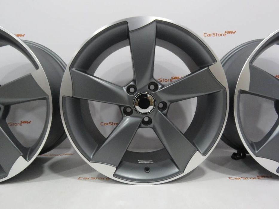 Jantes Look Audi Rotor 18 '' 8 et45 5x112 Antracite