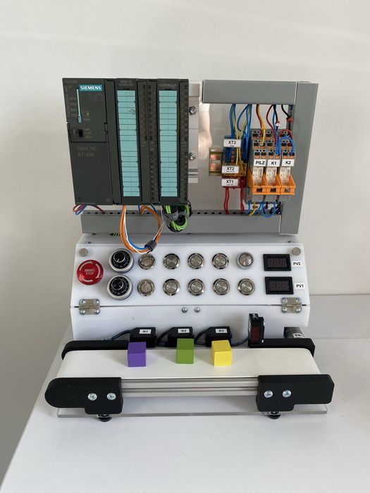 Стенд для навчання програмуванню плк Siemens Simatic s7