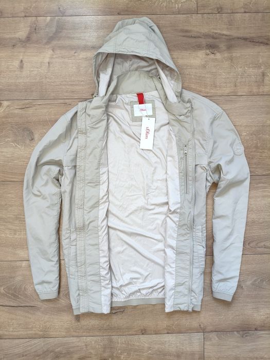 Kurtka s.Olvier Anorak męska lekka wiatrówka jasna 2XL