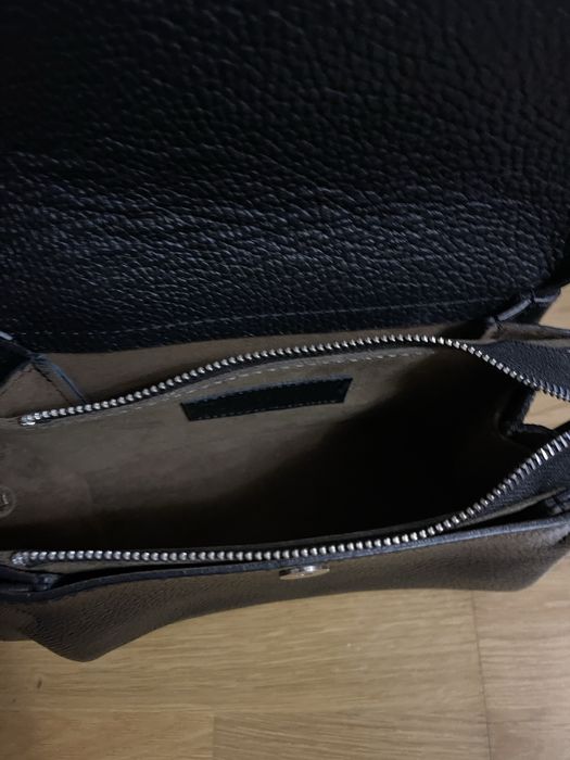 Шкіряна сумочка крос боді