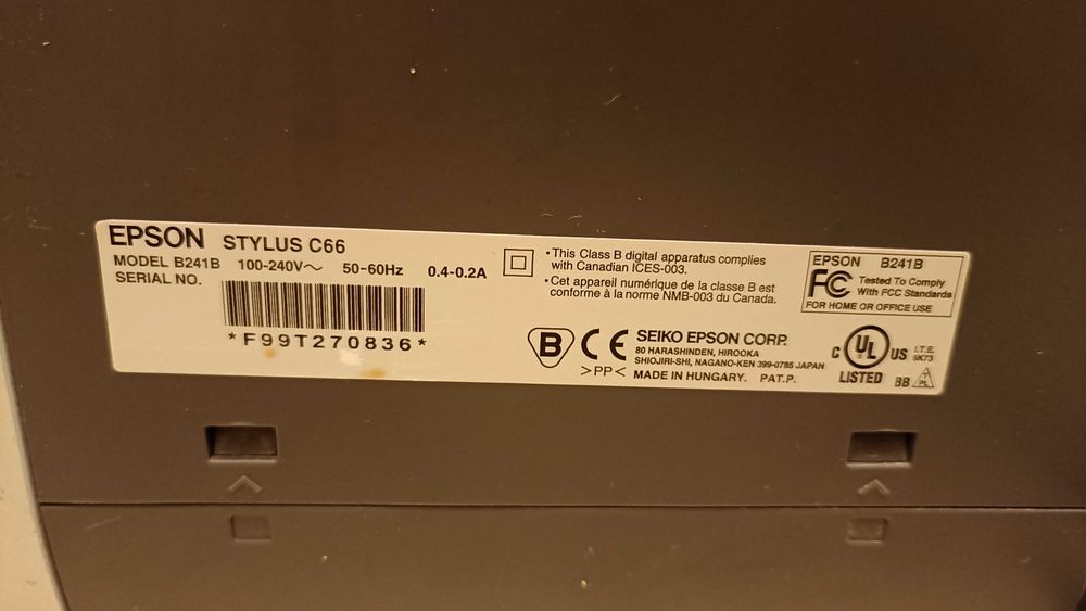 Принтер цветной Epson Stylus C66