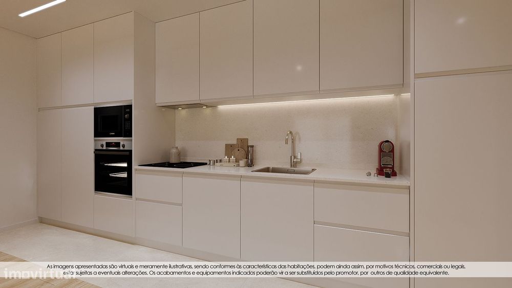 T1 NOVO Com varanda , l garagem e arrumos - estação devesas (metro)