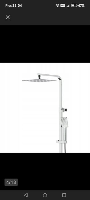 Kolumna prysznicowa corsan nowa na gwarancji