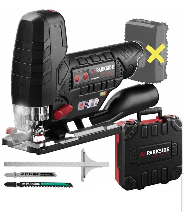 PARKSIDE wyrzynarka 12V PPSTKA 12 A1 akumulator 2,5Ah i ładowarka 6A