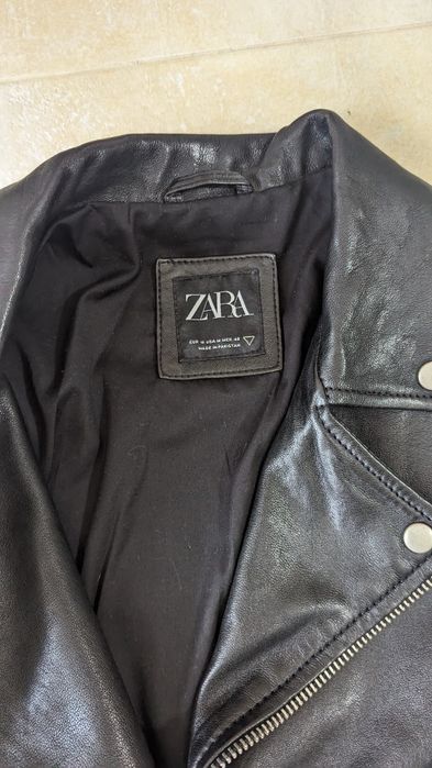 Шкіряна куртка ZARA