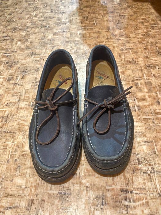 Кожаные мужские топсайдеры