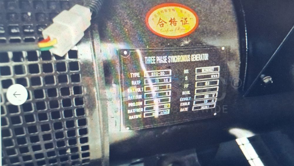 Geradores A diesel de 32 kva tráfico e monofasico novo