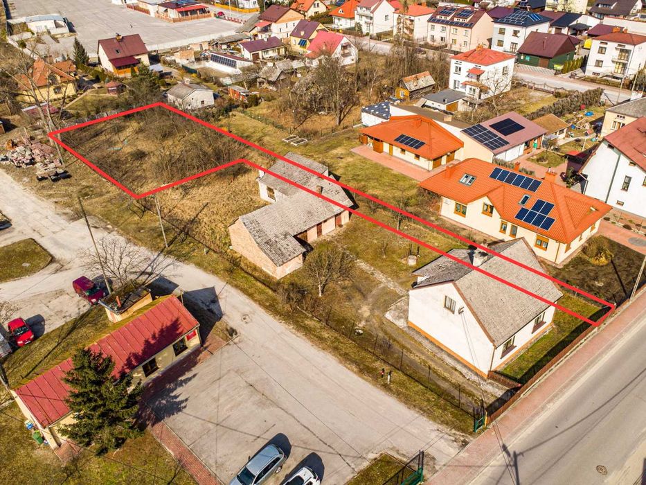Działka budowlana Rudnik nad Sanem 10,66a z WZ - Widok 4