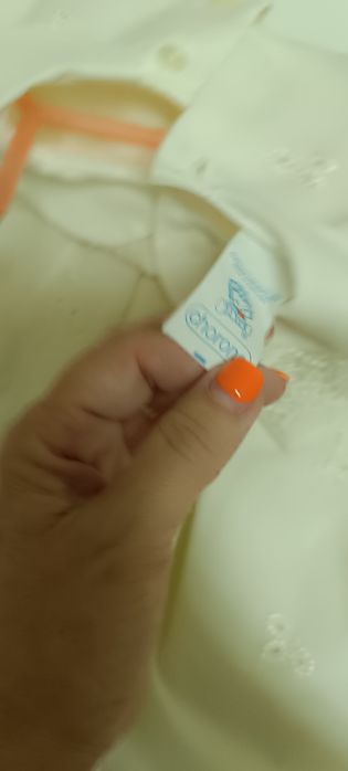 Vestido de menina para batismo usado 1 dia. Para 4 meses