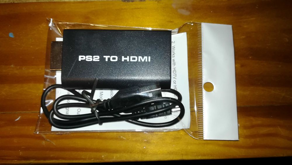 Conversor Ps2 to HDMI - Novo e Lacrado