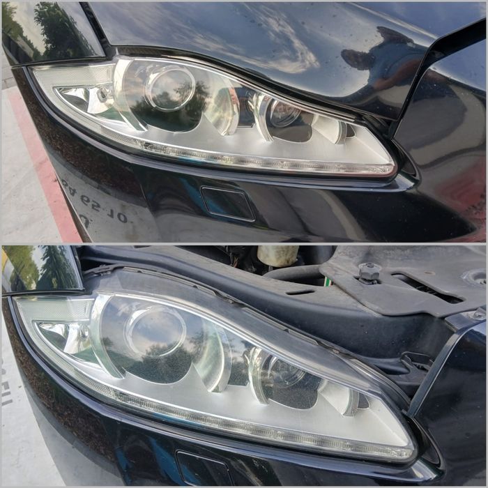 Polerowanie lamp, napylanie nowej warstwy poliwęglanu