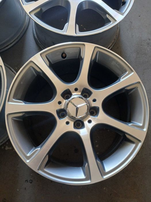 Felgi aluminiowe Mercedes C 8,5j17 et 58 ch 66 5x112 chromowano-grafitowe W 204